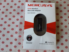 Placa retea USB wireless MERCUSYS MW300UM. foto