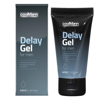 Gel Pentru Intarzierea Ejacularii CoolMann Delay Gel, 40 ml foto