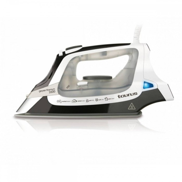 Fier de calcat Taurus Geyser Titanium 2600 2600W negru / alb Fier de calcat Taurus Geyser Titanium 2600 2600W negru / alb