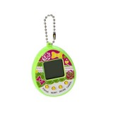 Joc electronic interactiv Tamagotchi, 7 x 5 cm, in forma de ou, 5 ani+, verde, KIK