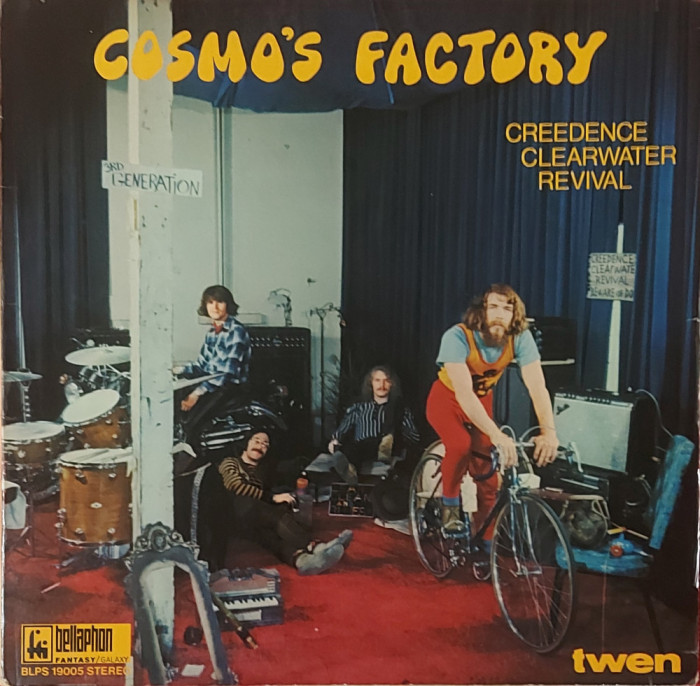 Creedence Clearwater Revival &ndash; Cosmo&#039;s Factory LP, Germany, 1970, stare VG