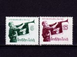 Cumpara ieftin ✅ (S44) Germania Reich 1935 - &quot;Intalnirea Mondiala a membrilor Hitler Jugend&quot; ,serie Mi.584/585 , MLH