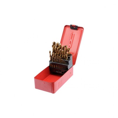 Set 25 burghie titan pentru metal 1 - 13 mm Sthor 22340 foto