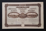 Actiune 1925 Fabrica de tigla si caramida , titlu de 25 actiuni