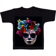 Tricou &amp;quot; Paper mache mexican masks &amp;quot; foto