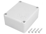 Carcasă Universală ABS Gri cu Garnitură 74x89x41mm, KRADEX