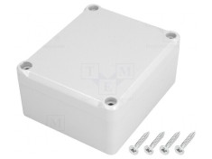 Carcasa Universala ABS Gri cu Garnitura 74x89x41mm foto