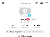 V&acirc;nd cont de tiktok 5k pe romania