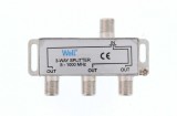 Splitter CATV coaxial (antena tv) 3 porturi 1000 MHz, SPLT-FC/3-WL, Oem