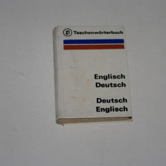 Englisch deutsches - Deutsch englisch worterbuch - Walter Schmidt - 1969