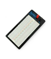 Placa de test breadboard 65x80 mm 1360 orificii + cabluri de alimentare