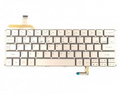 Tastatura Laptop, Acer, Aspire S7-191, iluminata, US foto