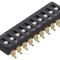 Comutator DIP-SWITCH 10 Secțiuni ON-OFF 24V