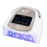 Lampa UV/LED DiamondGlow Elite - LUXORISE, Silver