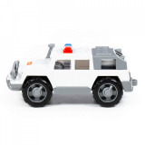 Cumpara ieftin Jeep politie - Defender 31x15x13 cm, 5-7 ani, 3-5 ani, Băieți