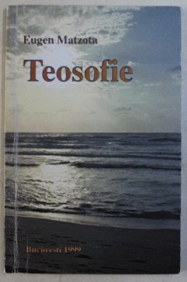 TEOSOFIE de EUGEN MATZOTA , 1999 foto