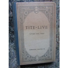 Tite Live Livres XXI,XXII