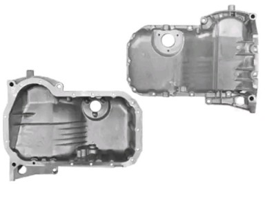 Baie ulei Audi A4 (B5) 11.94-12.98/01.99-09.01, A6 (C5) 05.97-05.01/06.01-01.05; VW Passat (B5 3b), 09.96-11.00; modele 1.8 T, aluminiu, include buso foto