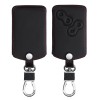 Husa Cheie Auto pentru Renault / Dacia - 4 Butoane, Piele ecologica, Negru, 45656.01, Kwmobile