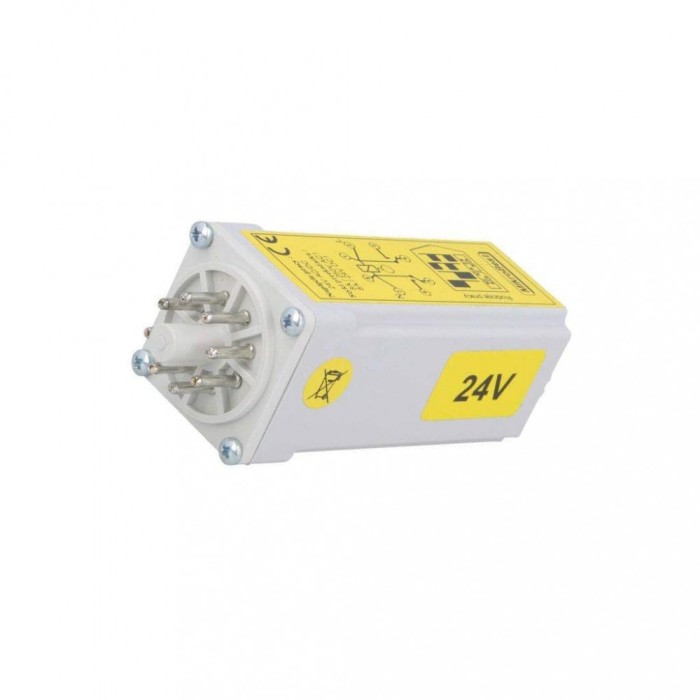Timer Programabil 0,25s-12min DPDT 24VAC/DC 250VAC/8A