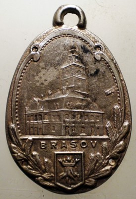 I.328 PIESA BRELOC BRASOV CASA SFATULUI 50/30mm foto