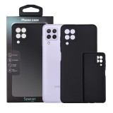 Husa Samsung Galaxy A22 4G Spacer, negru, grosime 1.5mm, material flexibil TPU &quot;SPPC-SM-GX-A224G-TPU&quot;