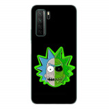 Husa compatibila cu Huawei P40 Lite 5G Silicon Gel Tpu Model Rick And Morty Alien
