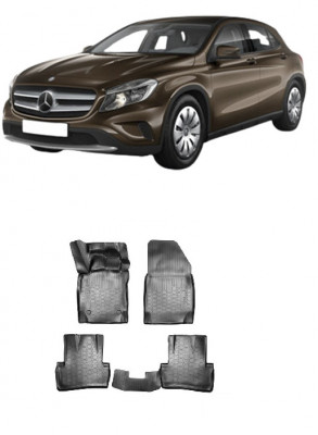 Covoare cauciuc stil tavita Mercedes GLA (X156) (2013-2020) foto