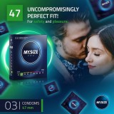 Prezervative Premium My Size "MY SIZE PRO" 47mm - 3 Bucati