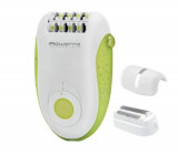 Epilator ROWENTA Flower Love EP2850, 24 Pensete, 2 Viteze (Alb-Verde)