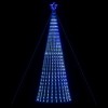 VidaXL Pom de Crăciun LED 1028 LED-uri Albastru 403 cm