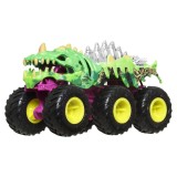 HOT WHEELS MONSTER TRUCK BIG RIGS MASINUTA METALICA CU 6 ROTI SKELESAURUS SCARA 1 LA 64