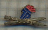 Y 1003 INSIGNA -PIONIERI - COMPETITIE SCHI(SKI) -REPUBLICA DEMOCRATA GERMANA1958