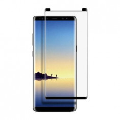 Folie Sticla Curbata Upzz Samsung Note 8 Cu Adeziv Pe Margini Negru foto