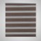 Jaluzea tip zebra, 100 x 175 cm, cafeniu
