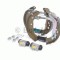 Set saboti frana PEUGEOT BIPPER (AA) (2008 - 2016) BOSCH 0 204 114 677