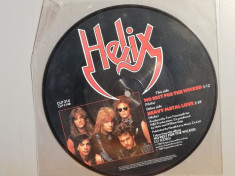 Helix ? Heavy Metal Love? PICTURE DISC (1983/Capitol/RFG)- Vinil Single pe &amp;#039;7/NM foto