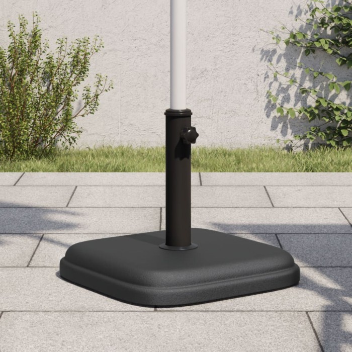 Gossi suport umbrela pentru stalpi &Oslash;32/35/38 mm, 11 kg, patrat