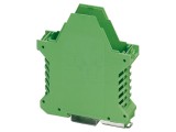 Bază carcasă verde pentru șină DIN