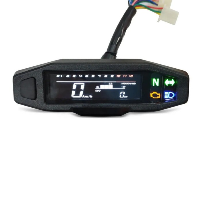 Bord digital moto vitezometru Zaddox SM22 LCD