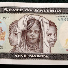 Eritrea 1 Nakfa 1997 UNC necirculata **