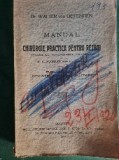 Manual chirurgie pentru razboi- 1914, RAR