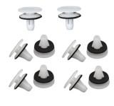 Set 10 buc agrafa fixare lampa spate Hyundai Accent, Elantra AD, Elantra, Ioniq, Kona incl. SX2, Santa Fe DM/TM, Sonata, Tucson, Veracruz, 10 bucati,