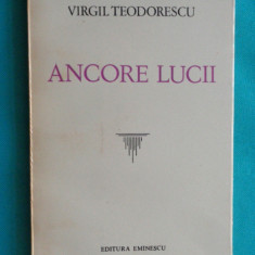Virgil Teodorescu – Ancore lucii ( suprarealism )( prima editie )
