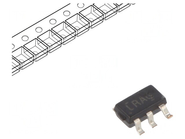 Stabilizator de Tensiune LDO 3V 0,15A SOT23-5