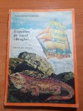 Expeditia pe Vasul Beagle - Carte Copii Aventura 1971, 212 Pagini - Stare Buna