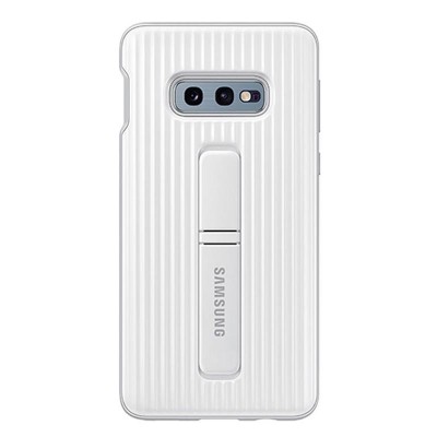 Husa Plastic Samsung Galaxy S10e G970, Standing, Alba EF-RG970CWEGWW foto