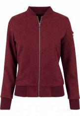 Geaca ladies imitation suede bomber jacket Urban Classics S EU foto