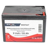 Baterie uscata 9V 55Ah pentru gard electric Breckner Germany