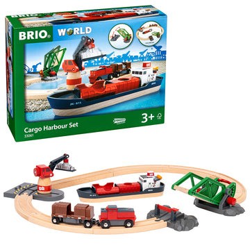Set trenulet port - BRIO, 3+ ani foto